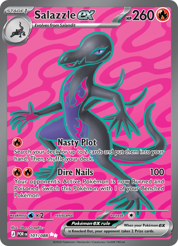 Salazzle ex - 101/088 - Perfect Order (me03)