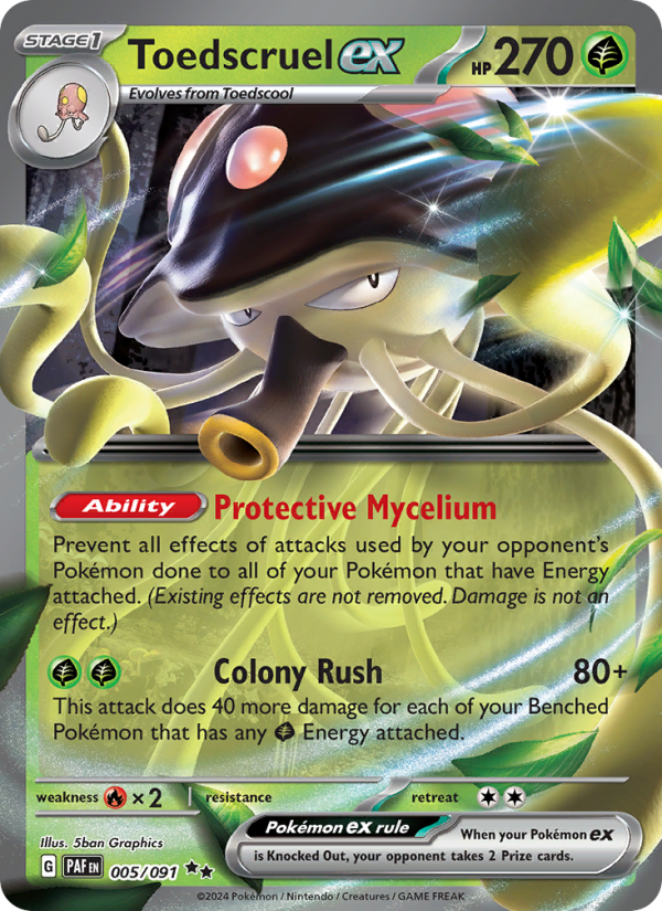 Toedscruel ex - 005/091 - Paldean Fates (sv04.5)