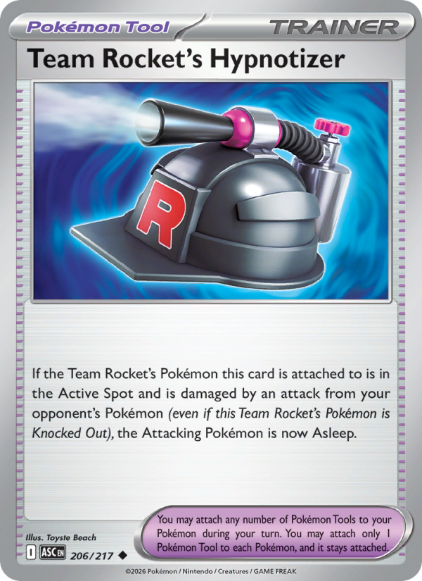 Team Rocket's Hypnotizer - 206/217 - Ascended Heroes (me02.5)