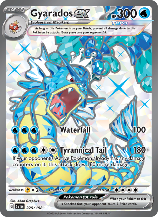 Gyarados ex - 225/198 - Scarlet & Violet (sv01)