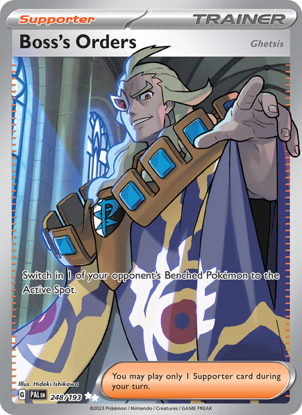 Boss's Orders - 248/193 - Paldea Evolved (sv02)