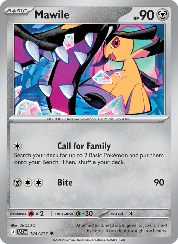 Mawile - 144/217 - Ascended Heroes (me02.5)