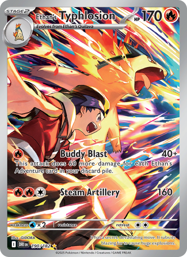 Ethan's Typhlosion - 190/182 - Destined Rivals (sv10)