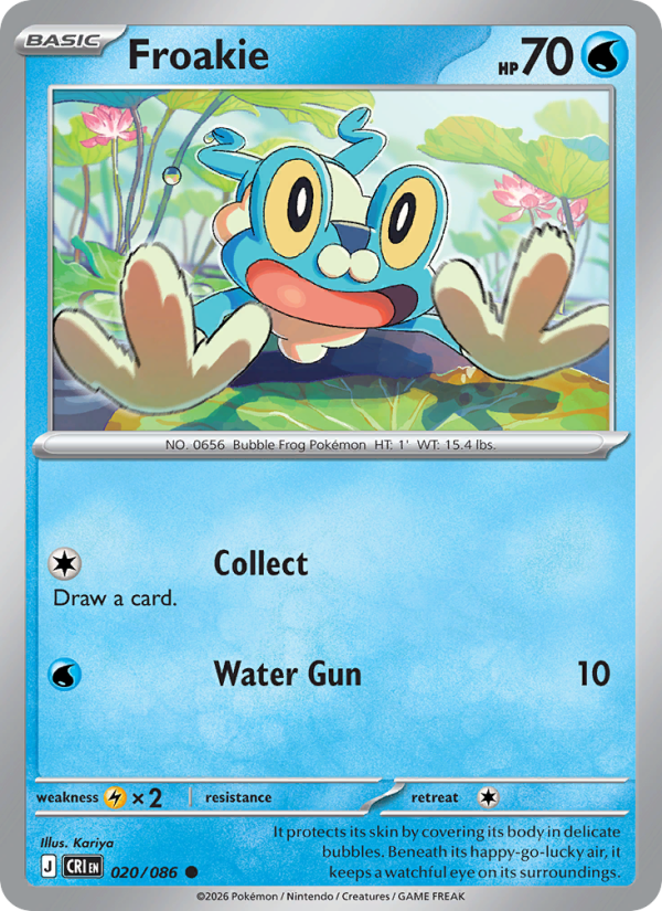 Froakie - 020/086 - Chaos Rising (me04)