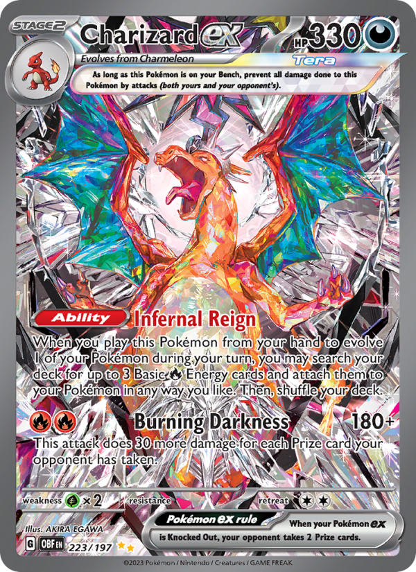 Charizard ex - 223/197 - Obsidian Flames (sv03)