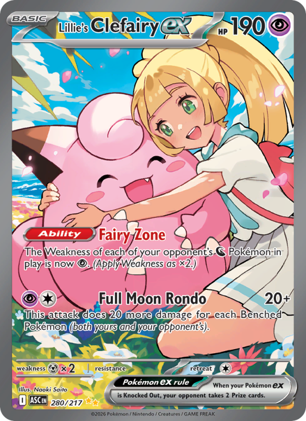 Lillie's Clefairy ex - 280/217 - Ascended Heroes (me02.5)