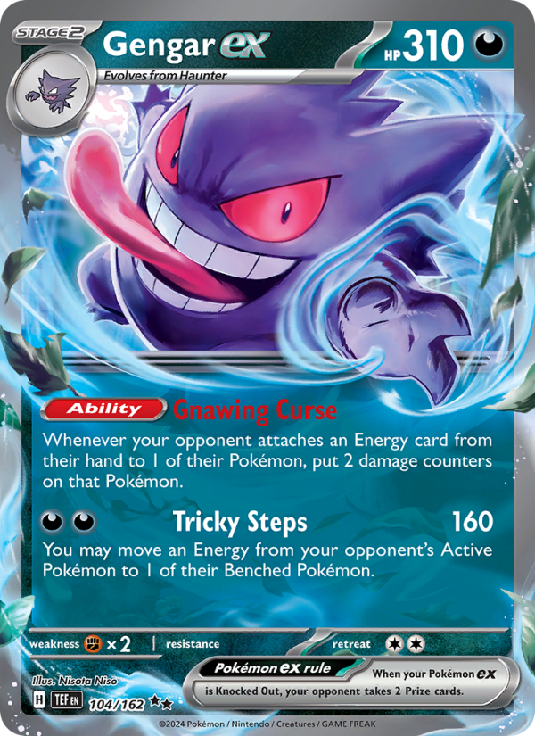 Gengar ex - 104/162 - Temporal Forces (sv05)