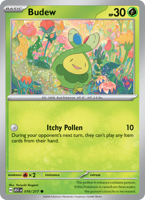 Budew - 016/217 - Ascended Heroes (me02.5)