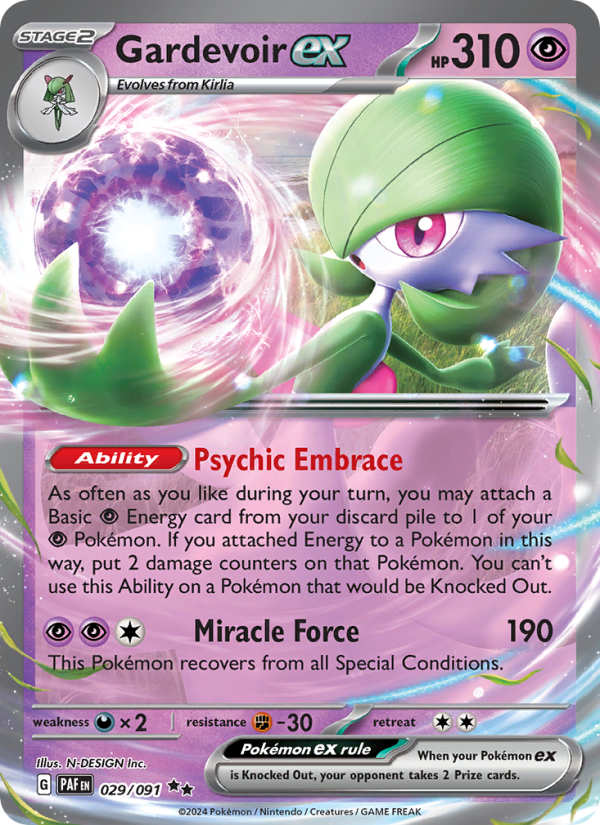 Gardevoir ex - 029/091 - Paldean Fates (sv04.5)