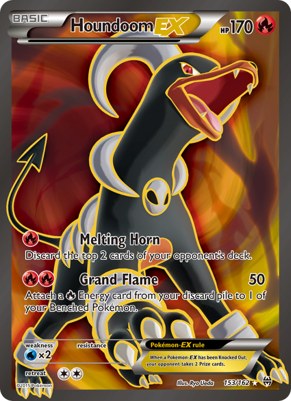 Houndoom EX - 153/162 - BREAKthrough (xy8)