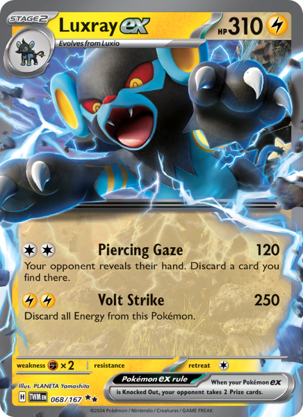 Luxray ex - 068/167 - Twilight Masquerade (sv06)