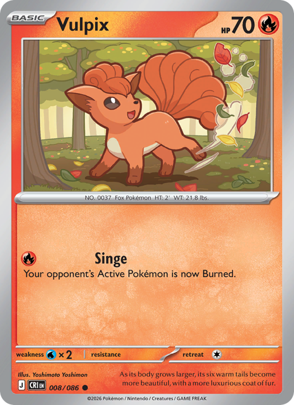 Vulpix - 008/086 - Chaos Rising (me04)
