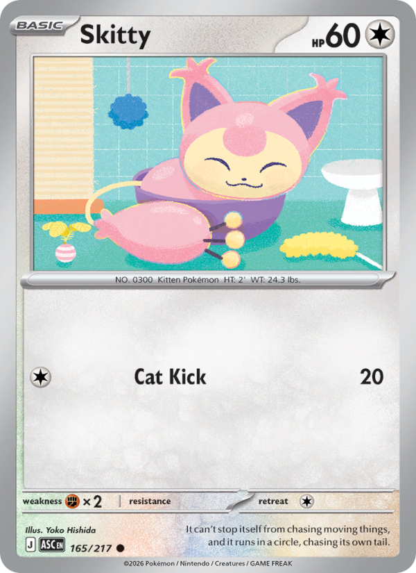 Skitty - 165/217 - Ascended Heroes (me02.5)