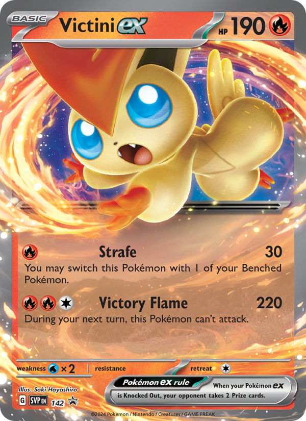 Victini ex - 142/225 - SVP Black Star Promos (svp)