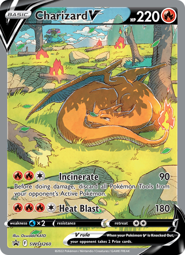 Charizard V - 260/307 - SWSH Black Star Promos (swshp)