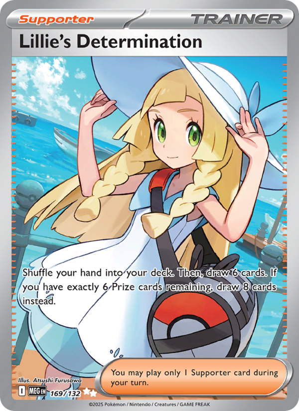 Lillie's Determination - 169/132 - Mega Evolution (me01)