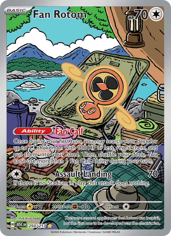 Fan Rotom - 250/217 - Ascended Heroes (me02.5)