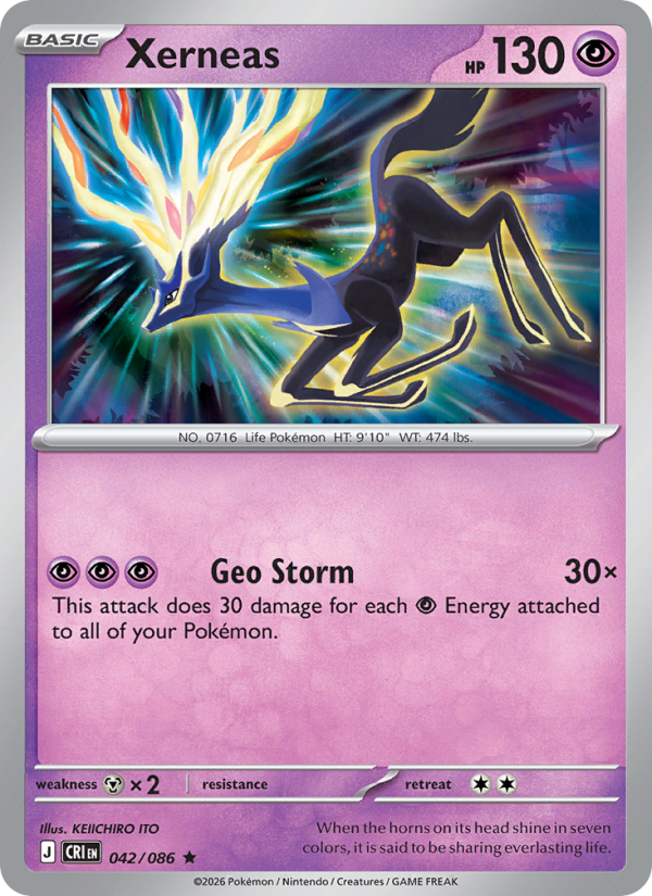 Xerneas - 042/086 - Chaos Rising (me04)