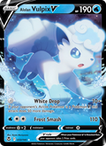 Alolan Vulpix V - 033/195 - Silver Tempest (swsh12)