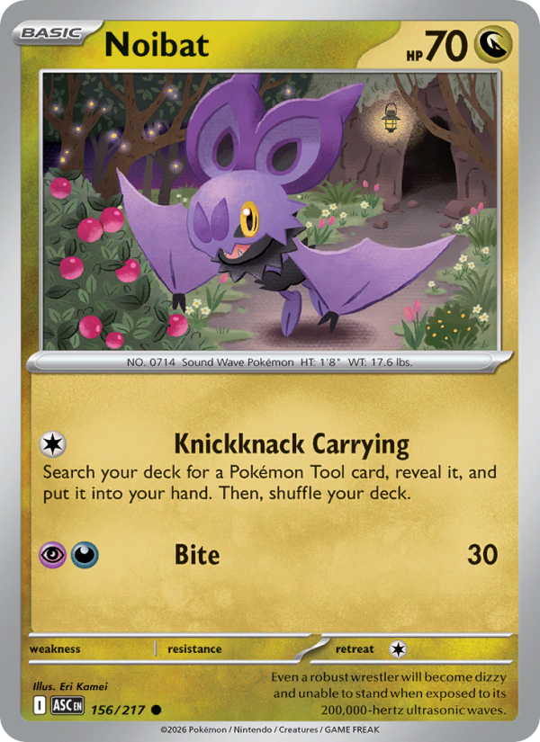 Noibat - 156/217 - Ascended Heroes (me02.5)