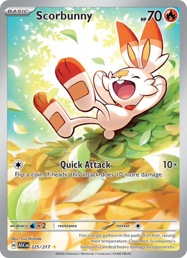 Scorbunny - 225/217 - Ascended Heroes (me02.5)