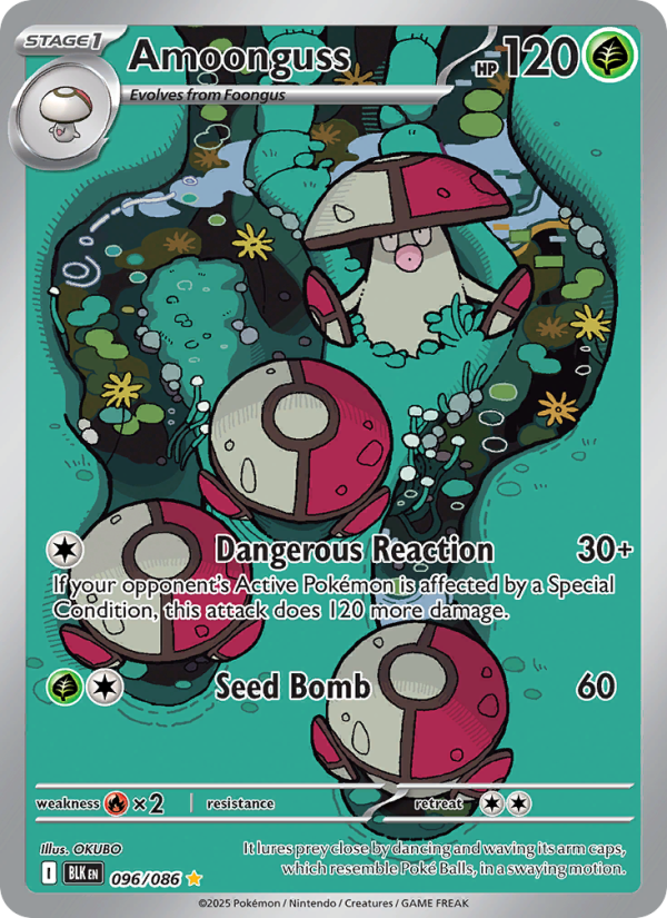 Amoonguss - 096/086 - Black Bolt (sv10.5b)