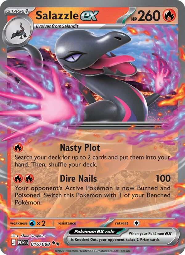 Salazzle ex - 016/088 - Perfect Order (me03)