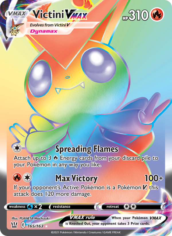 Victini VMAX - 165/163 - Battle Styles (swsh5)