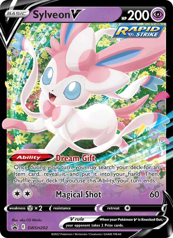 Sylveon V - 202/107 - SWSH Black Star Promos (swshp)