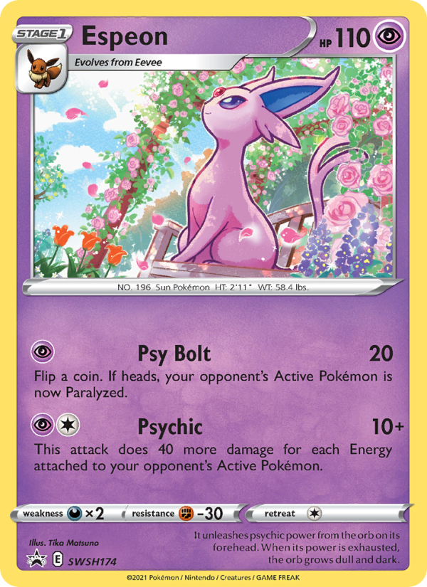 Espeon - 174/107 - SWSH Black Star Promos (swshp)