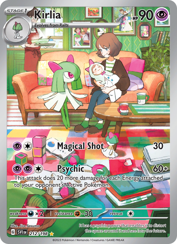 Kirlia - 212/198 - Scarlet & Violet (sv01)
