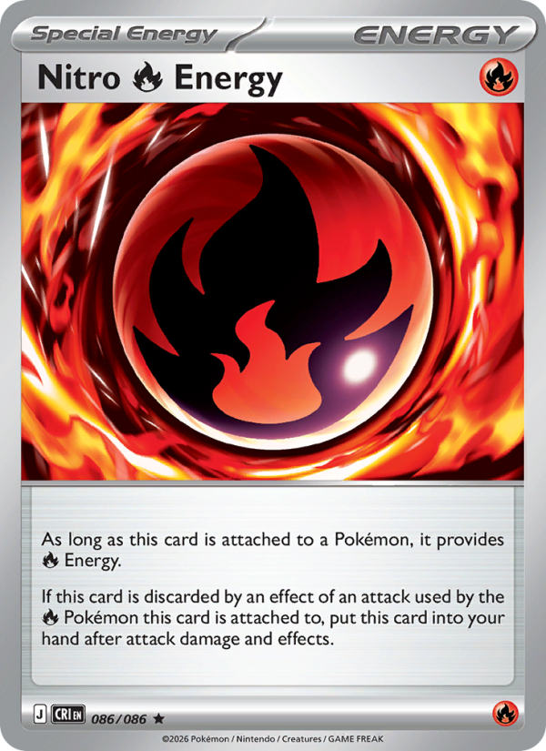 Nitro Fire Energy - 086/086 - Chaos Rising (me04)