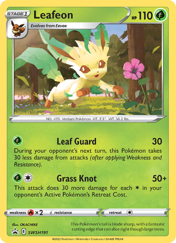 Leafeon - 191/107 - SWSH Black Star Promos (swshp)