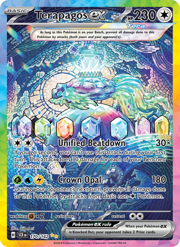 Terapagos ex - 170/142 - Stellar Crown (sv07)