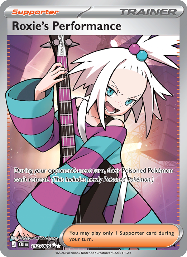 Roxie's Performance - 112/086 - Chaos Rising (me04)