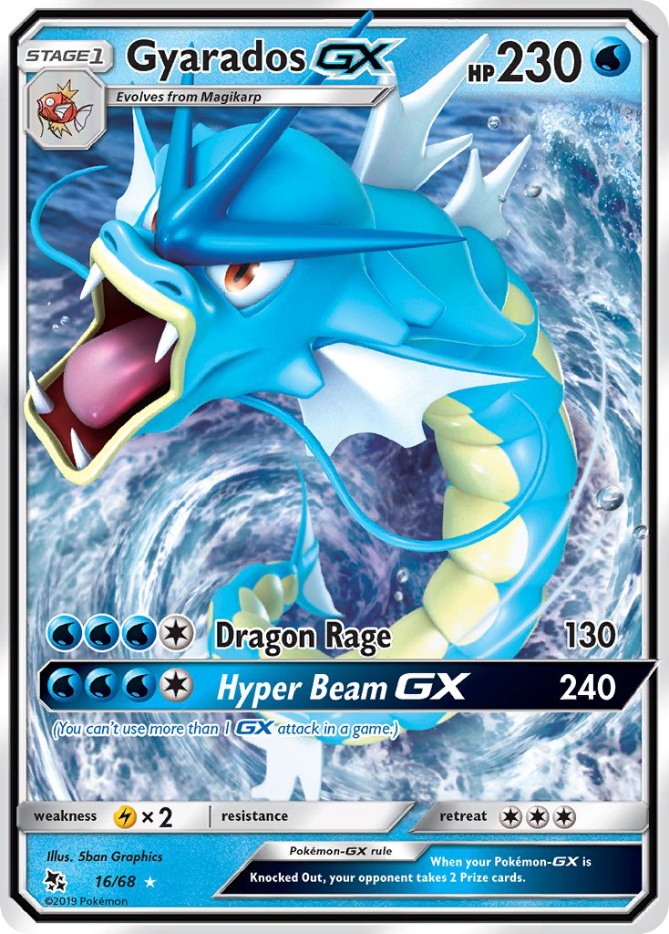 Gyarados GX - 016/068 - Hidden Fates (sm115)