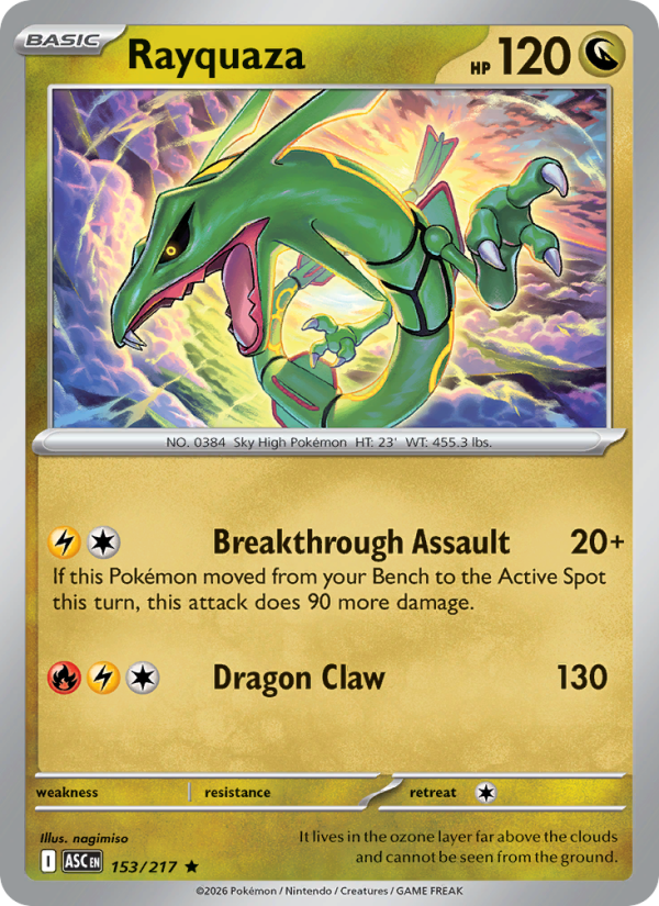 Rayquaza - 153/217 - Ascended Heroes (me02.5)