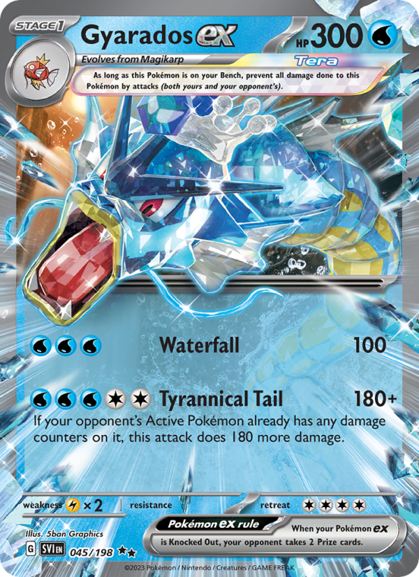 Gyarados ex - 045/198 - Scarlet & Violet (sv01)