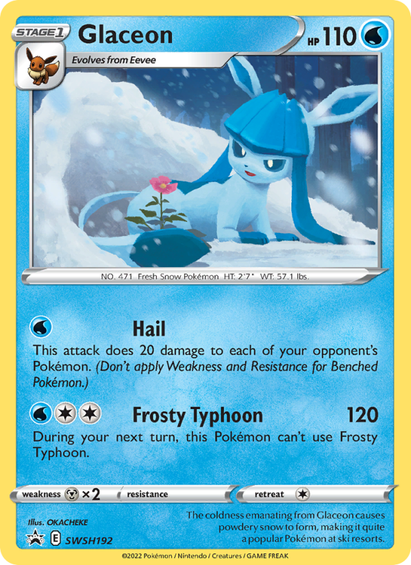 Glaceon - 192/107 - SWSH Black Star Promos (swshp)