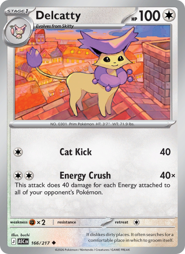 Delcatty - 166/217 - Ascended Heroes (me02.5)