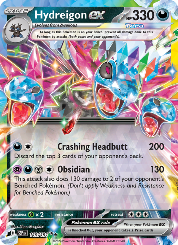 Hydreigon ex - 119/191 - Surging Sparks (sv08)