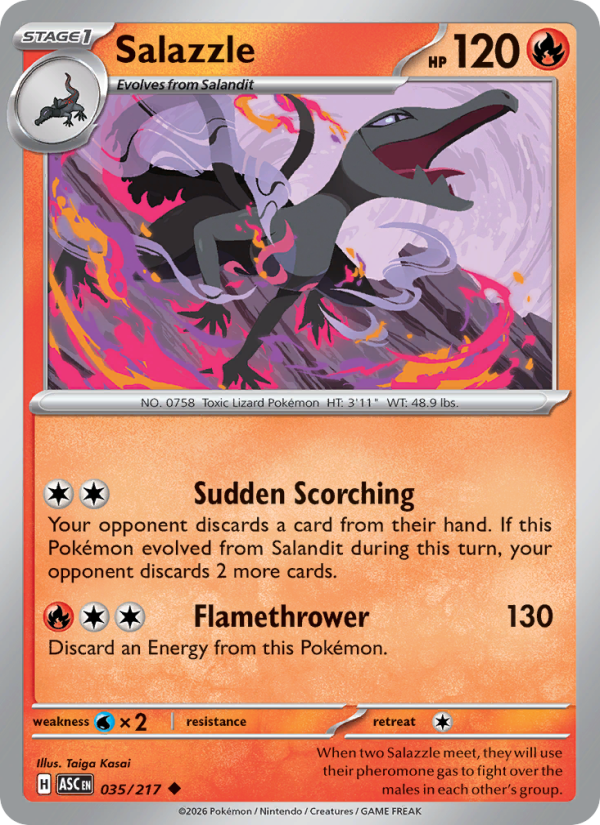 Salazzle - 035/217 - Ascended Heroes (me02.5)