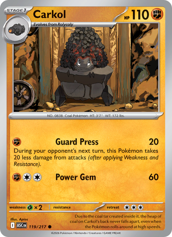 Carkol - 119/217 - Ascended Heroes (me02.5)