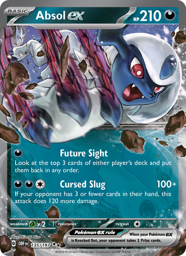 Absol ex - 135/197 - Obsidian Flames (sv03)