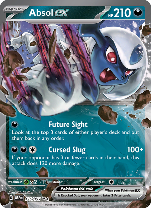 Absol ex - 135/197 - Obsidian Flames (sv03)