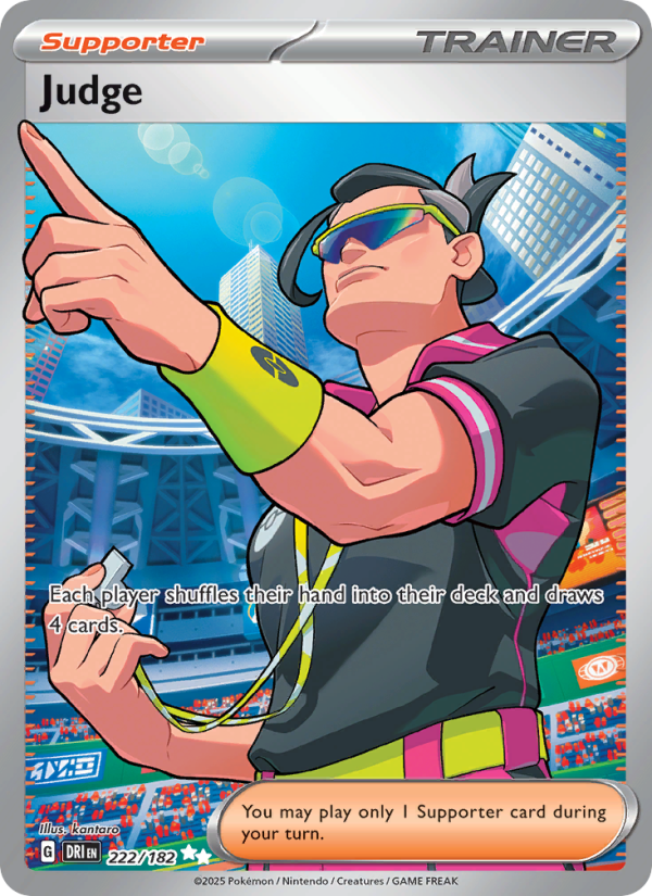 Judge - 222/182 - Destined Rivals (sv10)