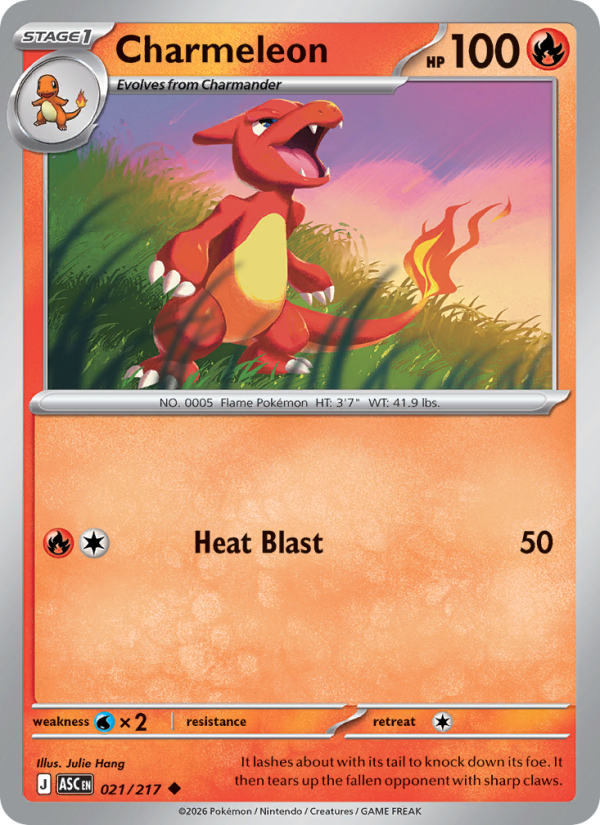 Charmeleon - 021/217 - Ascended Heroes (me02.5)