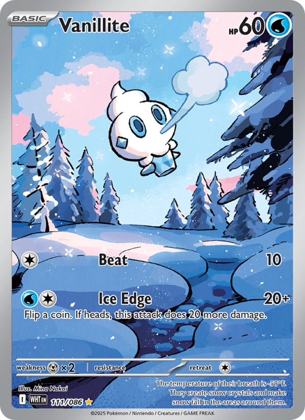 Vanillite - 111/086 - White Flare (sv10.5w)