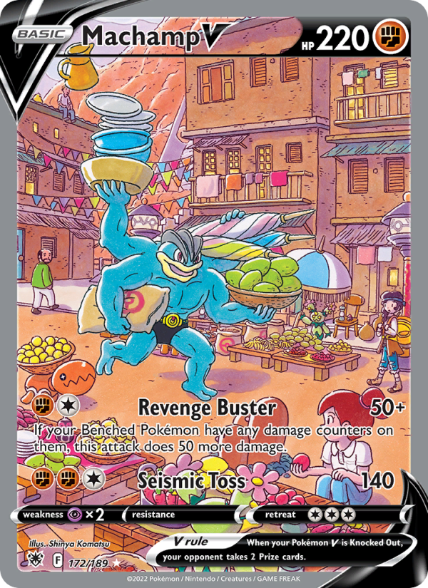 Machamp V - 172/189 - Astral Radiance (swsh10)