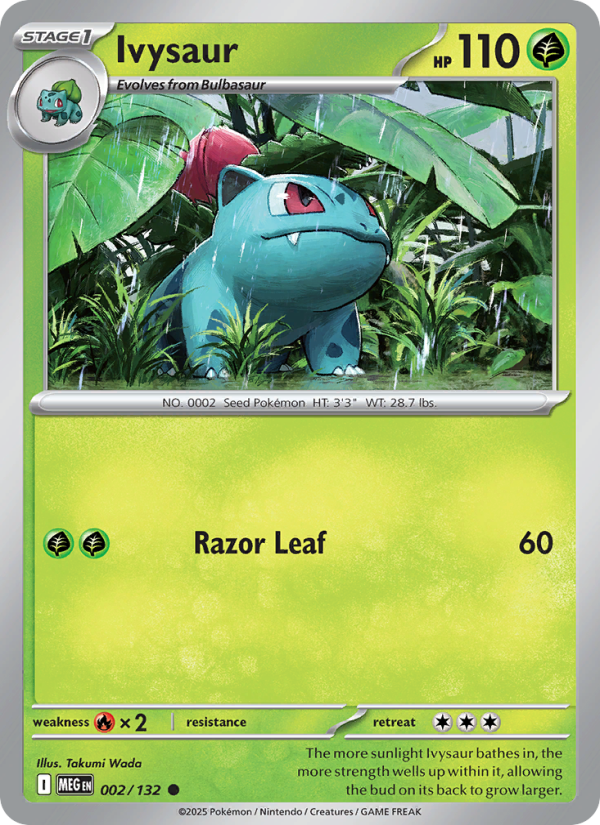 Ivysaur - 002/132 - Mega Evolution (me01)
